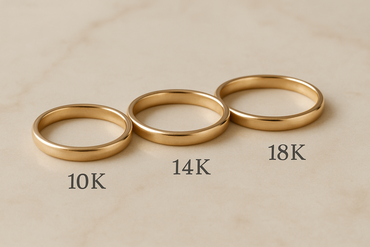 Gold Types: 10K vs 14K vs 18K – Which is Best?