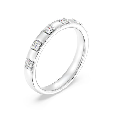 1/4 CTW.Minimalist Classic Diamond Band