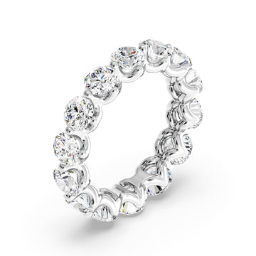 Ethereal Light Diamond Eternity Band