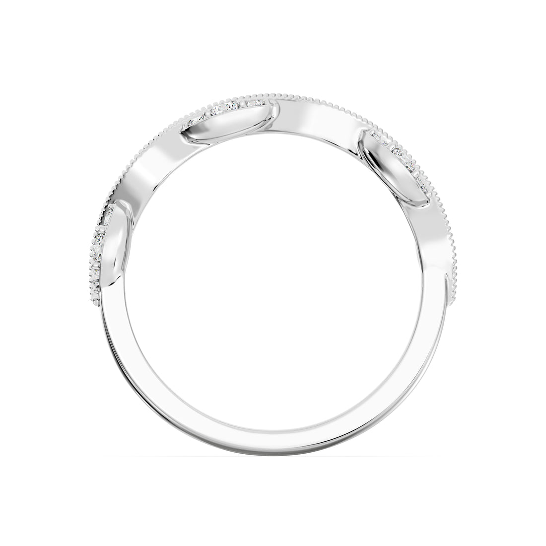 1/4 CWT Brilliant wave Diamond Ring