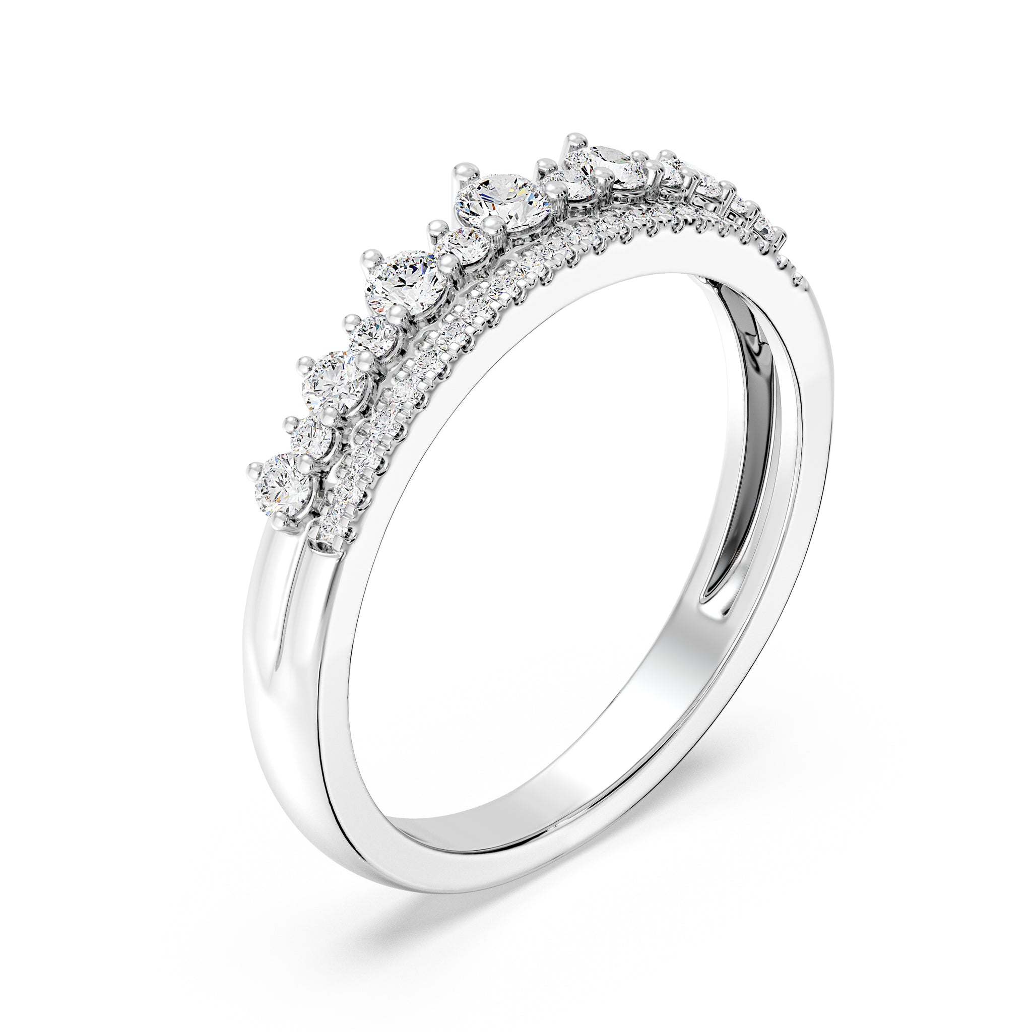 1/3 CTW Eternal Twilight Diamond Band