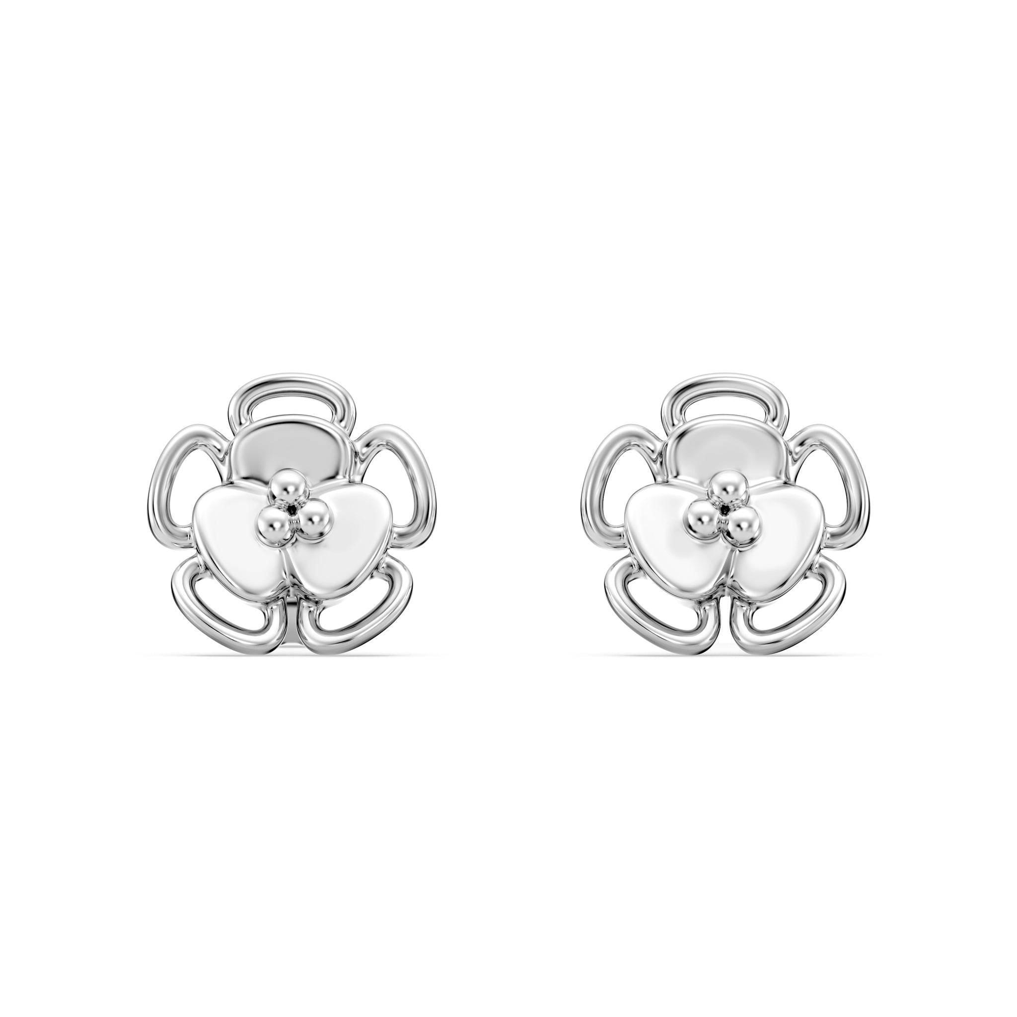 Minimalist Blossom Earrings