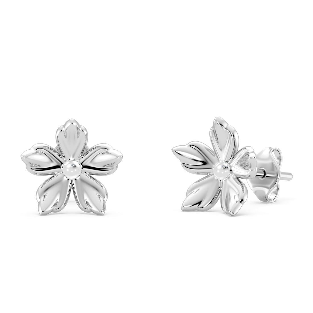 Timeless 5-Petal Flower Earrings