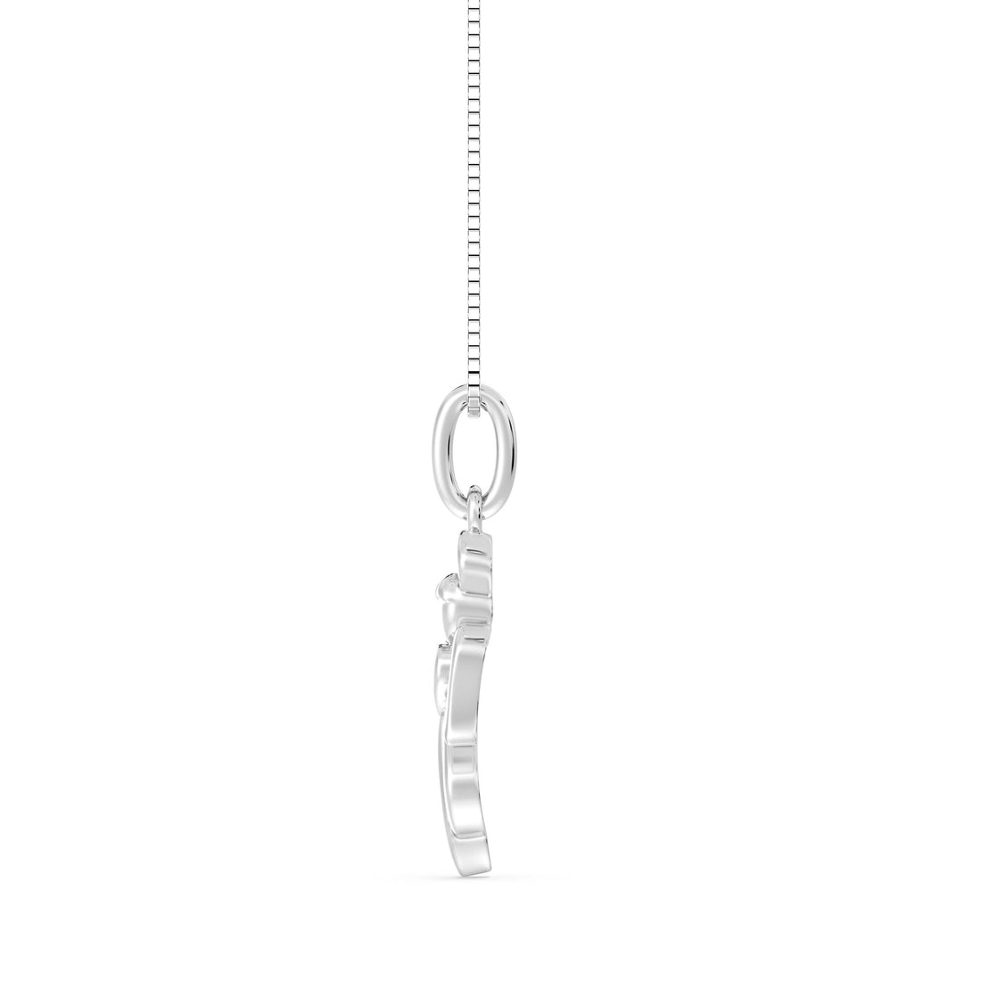 10kt gold angel pendant on a box chain is a wonderful choice for good luck! The angel symbolizes protection and guidance, and when combined with a box chain, it offers both a modern look and durability